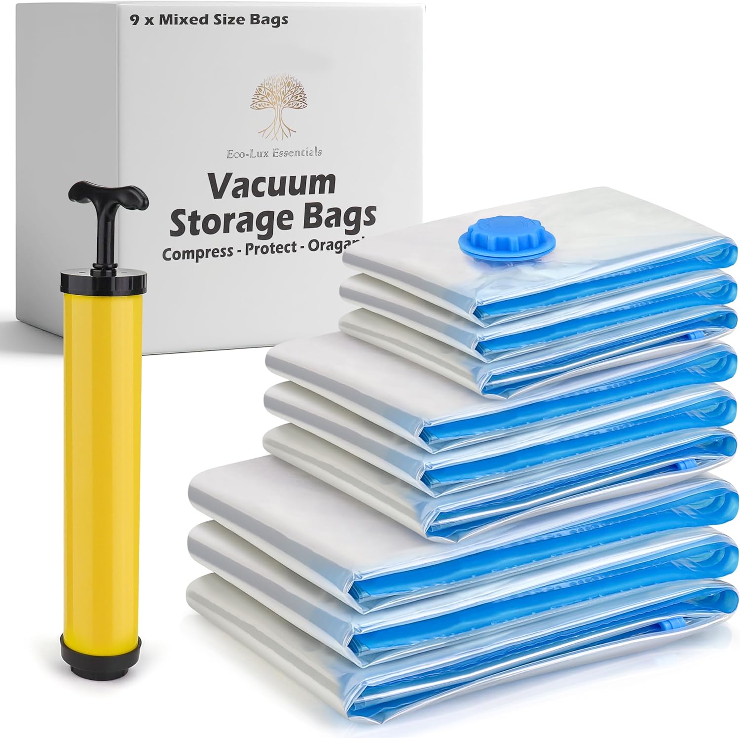 img-9 x Mixed Size Vacuum Seal Storage Bags-0